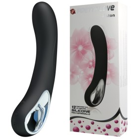 Crni silikonski vibrator sa više vrsta vibracija BI 14412-1-10